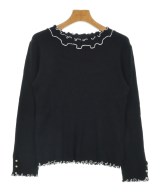 Maglie par ef-de（マーリエパーエフデ）ニット・セーター 黒 サイズ:9(M位) レディース/2200616323076