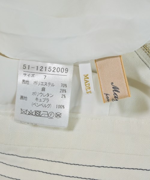 Maglie par ef-de（マーリエパーエフデ）ロング・マキシ丈スカート 白 サイズ:7(S位) レディース/2200709549147