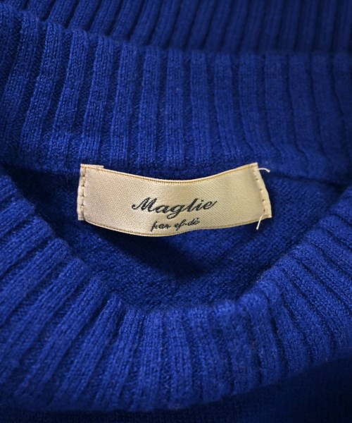 Maglie par ef-de（マーリエパーエフデ）ニット・セーター 青 サイズ:9(M位) レディース/2200713287080
