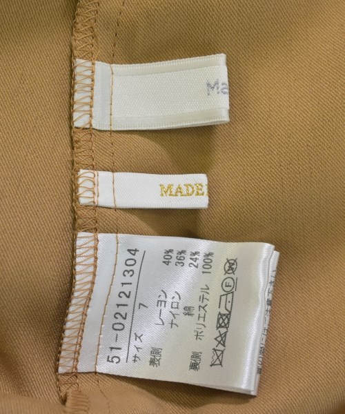Maglie par ef-de（マーリエパーエフデ）ワンピース 茶 サイズ:7(S位) レディース/2200727262011