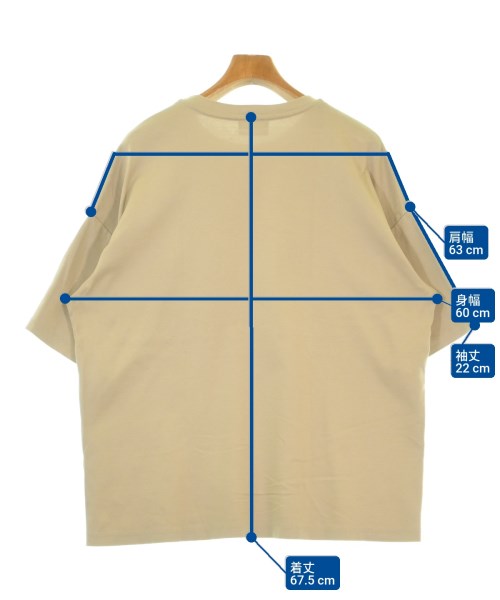 THE RERACS（ザリラクス）Tシャツ・カットソー ベージュ サイズ:F メンズ/2200557926015