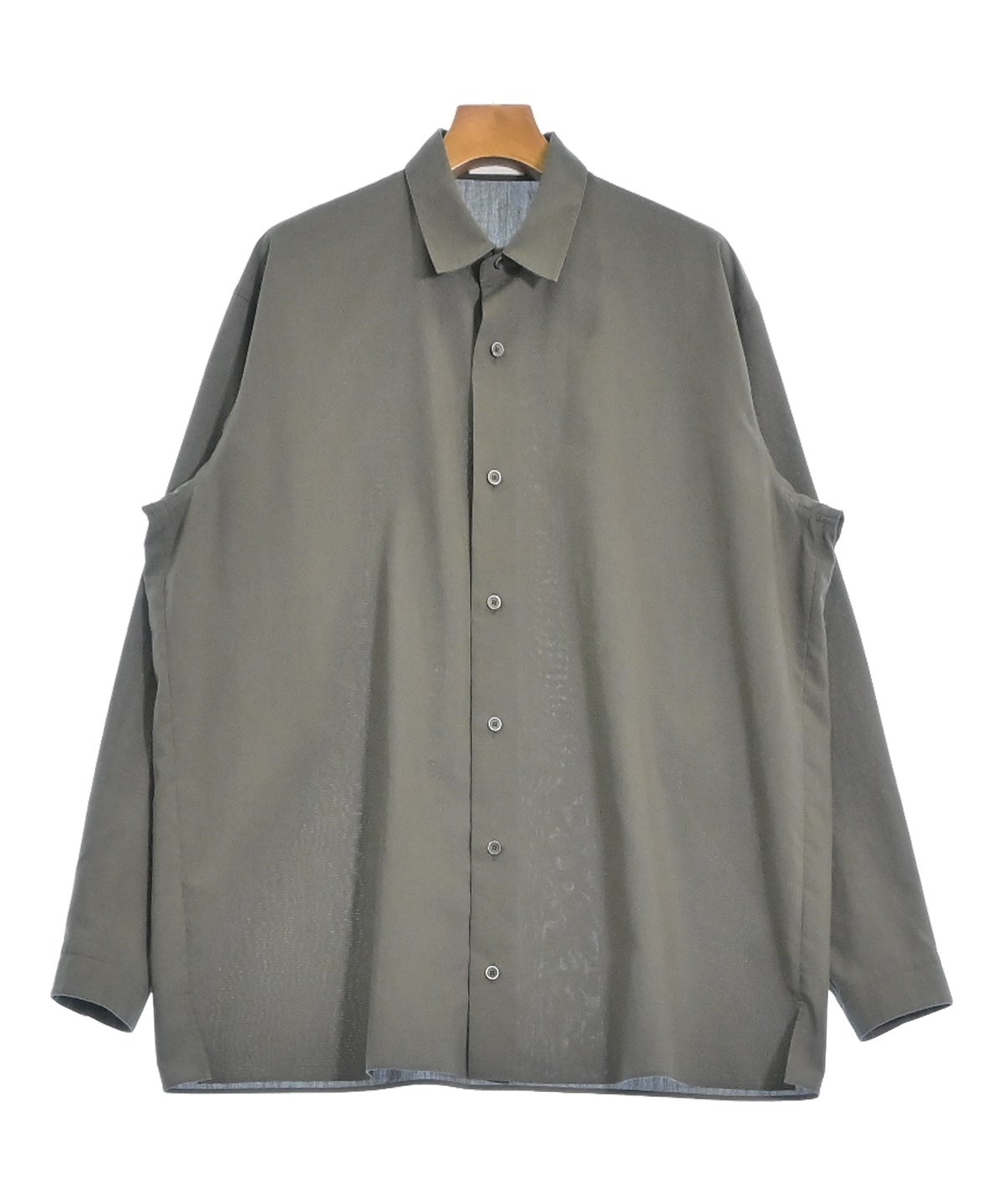 THE RERACS（ザリラクス）カジュアルシャツ グレー サイズ:48(L位