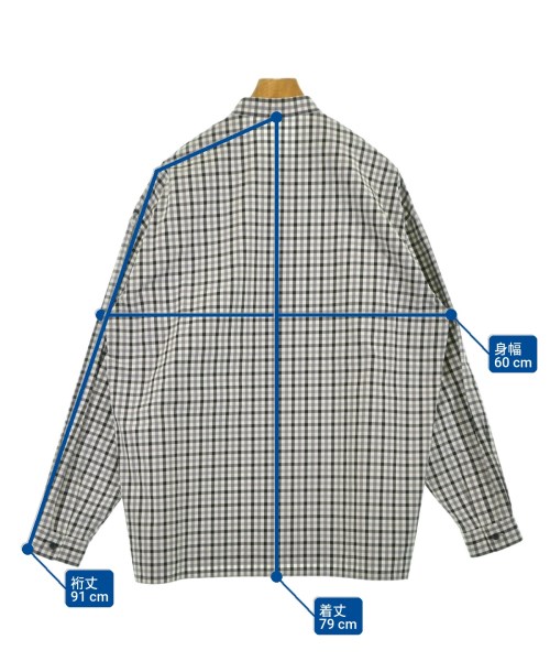 THE RERACS（ザリラクス）カジュアルシャツ 白 サイズ:48(L位) メンズ/2200615620046