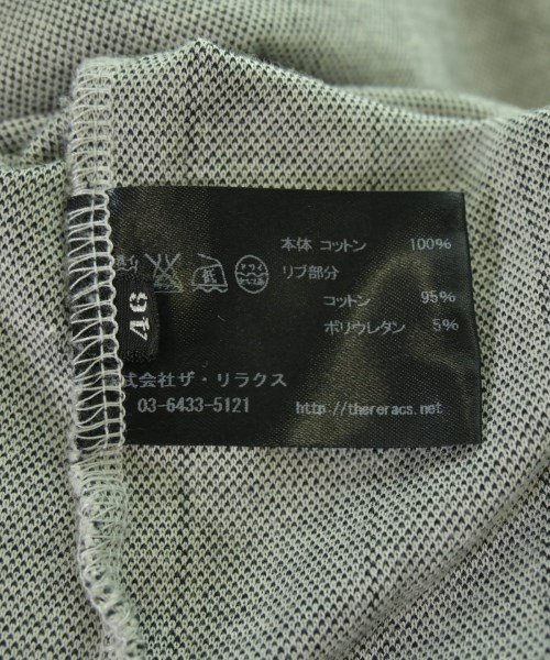 THE RERACS（ザリラクス）Tシャツ・カットソー グレー サイズ:46(M位) メンズ/2200571204014