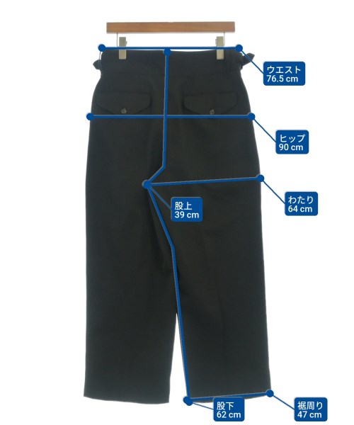 THE RERACS（ザリラクス）スラックス 黒 サイズ:46(M位) メンズ/2200673682017