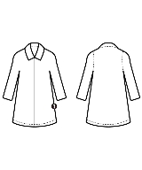 THE RERACS（ザリラクス）ステンカラーコート 黒 サイズ:48(L位) メンズ/2200677481050