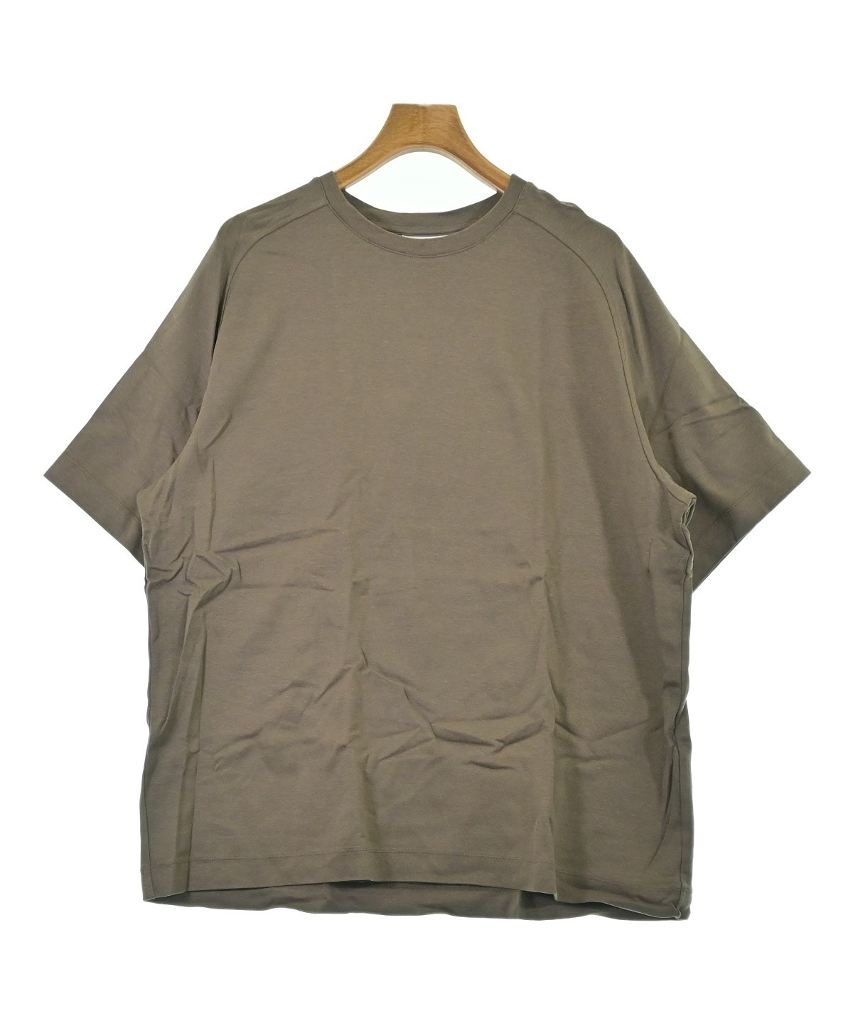 THE RERACS(ザリラクス)Tシャツ・カットソー カーキ サイズ:48(L位 THE RERACS(ザリラクス)Tシャツ・カットソー カーキ サイズ:48(L位