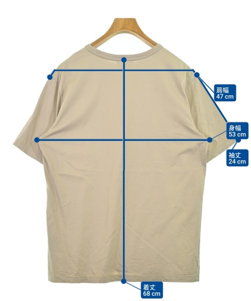 THE RERACS（ザリラクス）Tシャツ・カットソー ベージュ サイズ:46(M位) メンズ/2200699616065