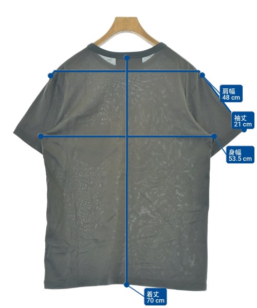 THE RERACS（ザリラクス）Tシャツ・カットソー カーキ サイズ:48(L位) メンズ/2200716843214