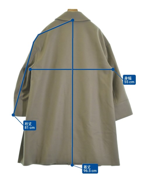 THE RERACS（ザリラクス）ステンカラーコート ベージュ サイズ:36(S位) レディース/2200621382013