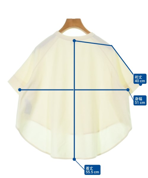 THE RERACS（ザリラクス）Tシャツ・カットソー 白 サイズ:36(S位) レディース/2200638708080