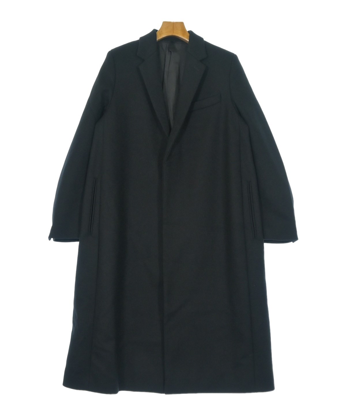 THE RERACS ザリラクス チェスターコート　ブラック　38 THE RERACS（ザリラクス）チェスターコート 黒 サイズ:38(M位