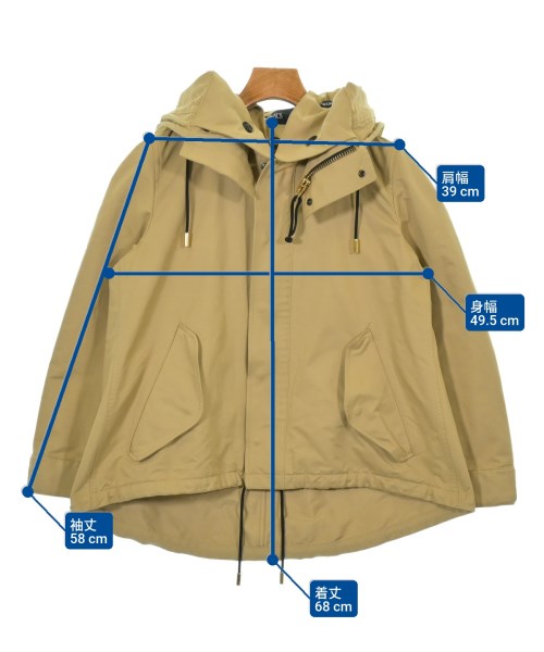 THE RERACS（ザリラクス）ブルゾン ベージュ サイズ:36(S位) レディース/2200623197134