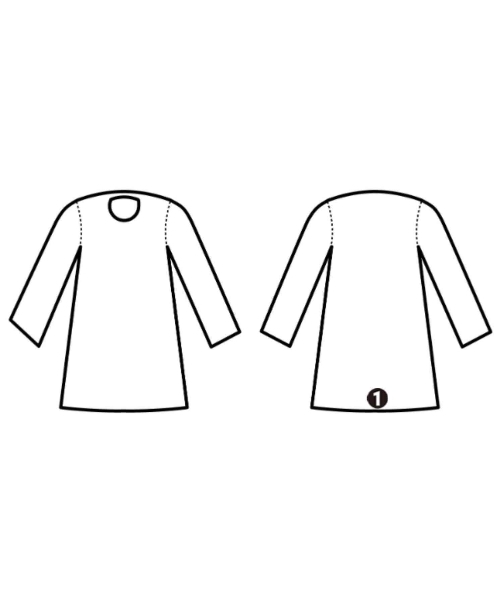 THE RERACS（ザリラクス）ワンピース 茶 サイズ:38(M位) レディース/2200628359018