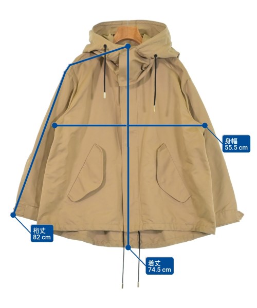 THE RERACS（ザリラクス）ブルゾン ベージュ サイズ:38(M位) レディース/2200630622025