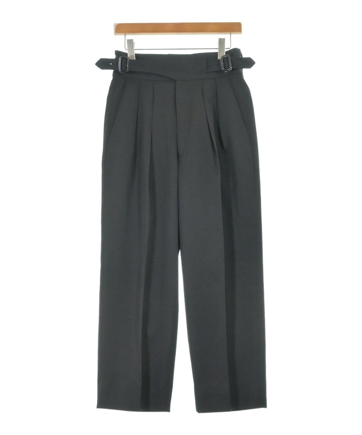 THE RERACS（ザリラクス）スラックス 黒 サイズ:44(XL位) メンズ