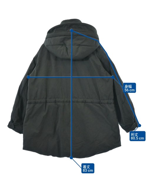 THE RERACS（ザリラクス）ダウンコート 黒 サイズ:36(S位) レディース/2200620655019