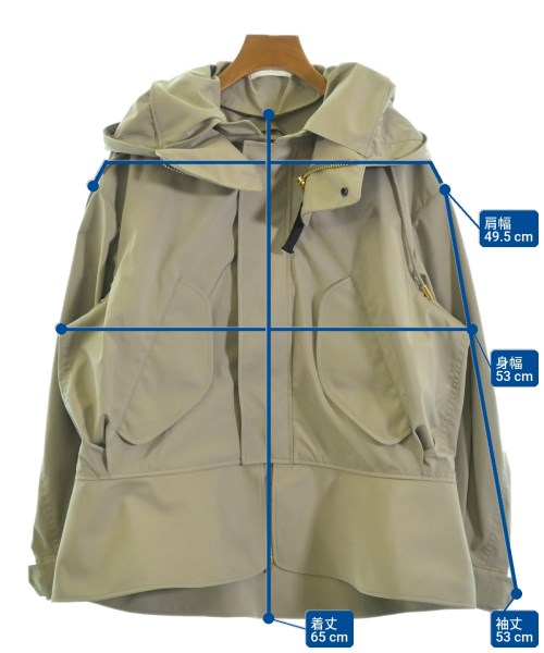 THE RERACS（ザリラクス）ブルゾン ベージュ サイズ:38(M位) レディース/2200673200013