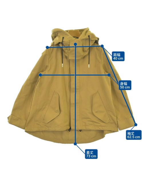 THE RERACS（ザリラクス）マウンテンパーカー ベージュ サイズ:36(S位) レディース/2200676107036