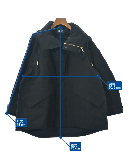 THE RERACS（ザリラクス）その他 黒 サイズ:36(S位) レディース/2200659661029