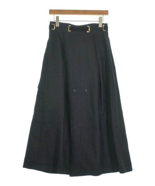 THE RERACS（ザリラクス）ロング・マキシ丈スカート 紺 サイズ:36(S位) レディース/2200646958149