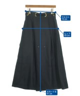 THE RERACS（ザリラクス）ロング・マキシ丈スカート 紺 サイズ:36(S位) レディース/2200646958149