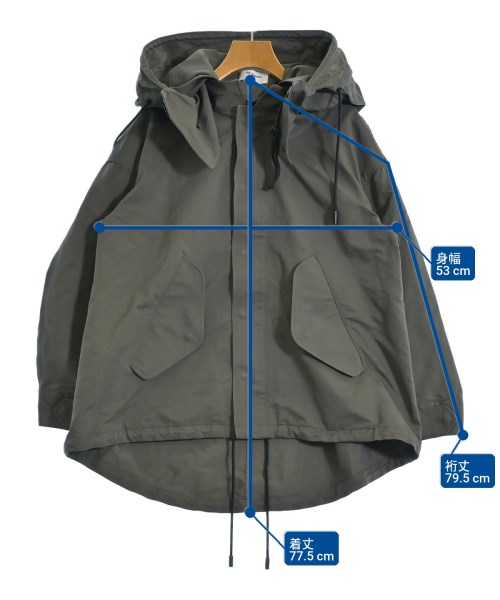 THE RERACS（ザリラクス）ブルゾン カーキ サイズ:36(S位) レディース/2200648607038