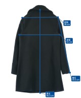 THE RERACS（ザリラクス）ピーコート 黒 サイズ:38(M位) レディース/2200635427090