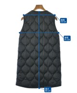 THE RERACS（ザリラクス）ダウンジャケット/ダウンベスト 黒 サイズ:36(S位) レディース/2200649347018