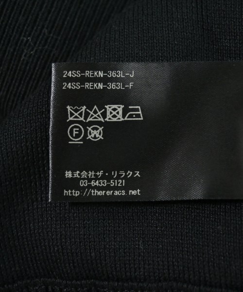 THE RERACS（ザリラクス）ベスト/ノースリーブ 黒 サイズ:F レディース/2200699095181