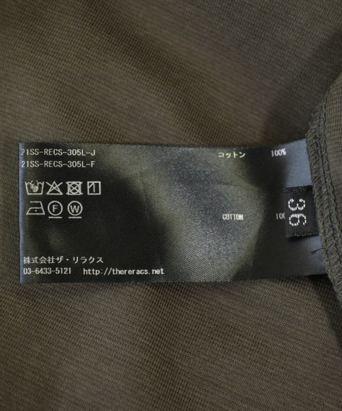 THE RERACS（ザリラクス）ワンピース カーキ サイズ:36(S位) レディース/2200704637085