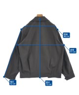 THE RERACS（ザリラクス）カジュアルシャツ 黒 サイズ:46(XXL位) レディース/2200647053218