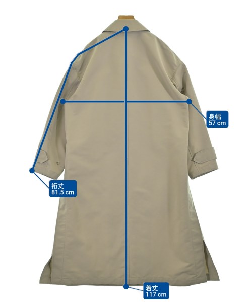 THE RERACS（ザリラクス）ステンカラーコート ベージュ サイズ:38(M位) レディース/2200664178024