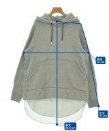 THE RERACS（ザリラクス）パーカー グレー サイズ:36(S位) レディース/2200732950330