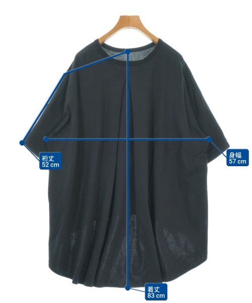 THE RERACS（ザリラクス）Tシャツ・カットソー 黒 サイズ:38(M位) レディース/2200734781208