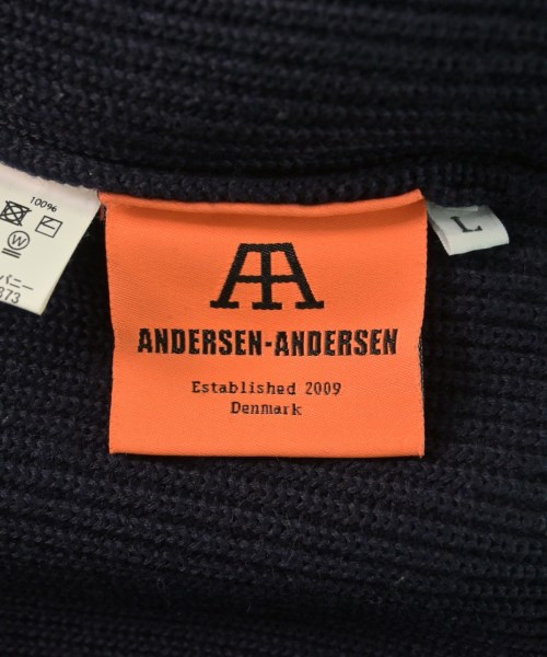 ANDERSEN-ANDERSEN（アンデルセンアンデルセン）ニット・セーター 紺 サイズ:L メンズ/2200609208267