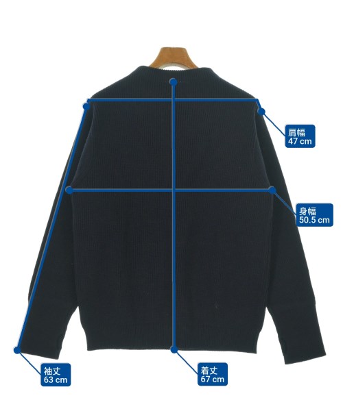 ANDERSEN-ANDERSEN（アンデルセンアンデルセン）ニット・セーター 紺 サイズ:L メンズ/2200609208267