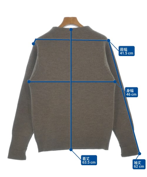 ANDERSEN-ANDERSEN（アンデルセンアンデルセン）ニット・セーター 茶 サイズ:S メンズ/2200627646010