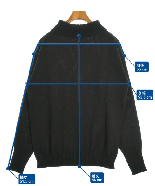 ANDERSEN-ANDERSEN（アンデルセンアンデルセン）ニット・セーター 黒 サイズ:L メンズ/2200673324047