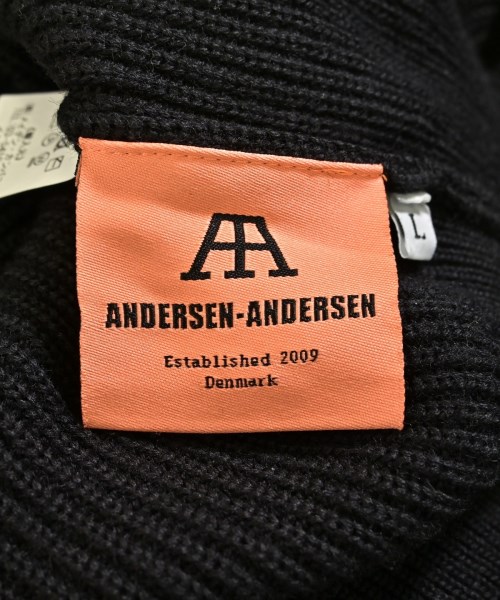 ANDERSEN-ANDERSEN（アンデルセンアンデルセン）ニット・セーター 黒 サイズ:L メンズ/2200685851036