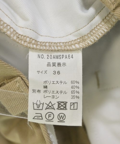 THE SHINZONE（ザシンゾーン）チノパン ベージュ サイズ:36(S位) レディース/2200618449088