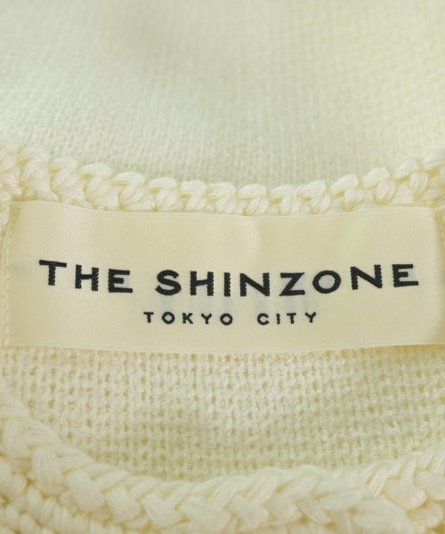 THE SHINZONE（ザシンゾーン）ノーカラージャケット 白 サイズ:F レディース/2200632671052