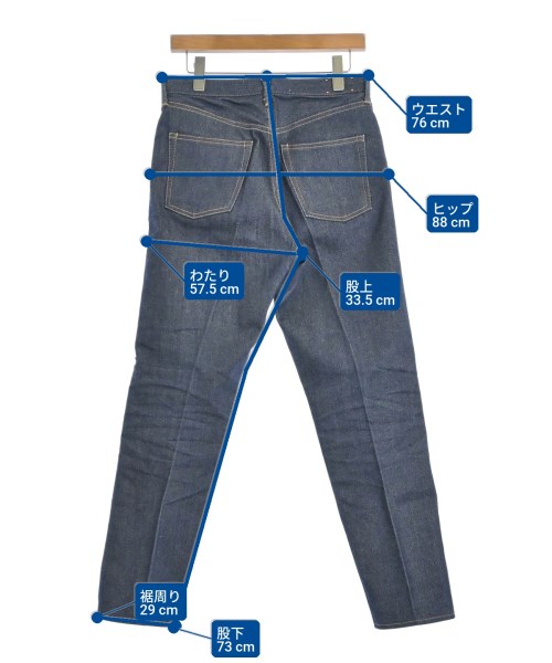THE SHINZONE（ザシンゾーン）デニムパンツ 紺 サイズ:38(M位) レディース/2200634939020