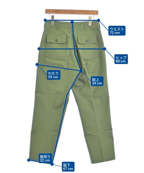 THE SHINZONE（ザシンゾーン）チノパン カーキ サイズ:38(M位) レディース/2200634939037