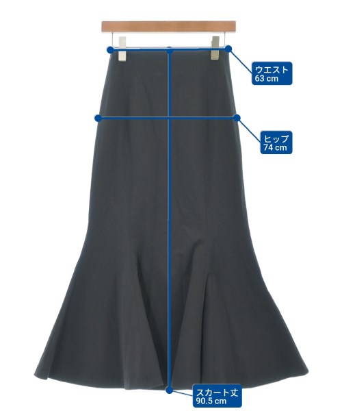 THE SHINZONE（ザシンゾーン）ロング・マキシ丈スカート 黒 サイズ:SO(S位) レディース/2200633309022