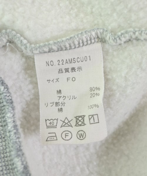 THE SHINZONE（ザシンゾーン）スウェット グレー サイズ:F レディース/2200636085015