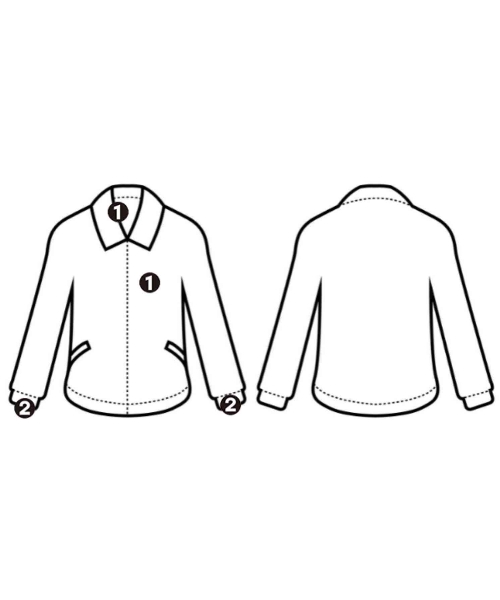 THE SHINZONE（ザシンゾーン）ミリタリーブルゾン 黒 サイズ:34(XS位) レディース/2200636292031