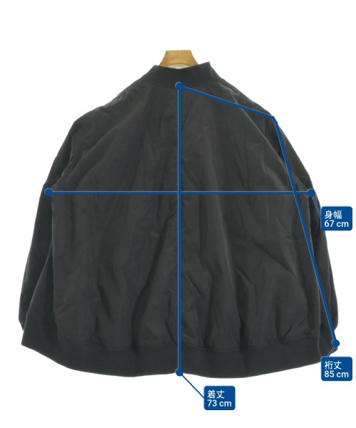 THE SHINZONE（ザシンゾーン）ミリタリーブルゾン 黒 サイズ:34(XS位) レディース/2200636292031