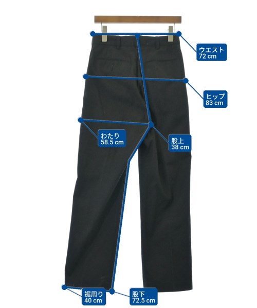 THE SHINZONE（ザシンゾーン）チノパン 黒 サイズ:36(S位) レディース/2200617679011