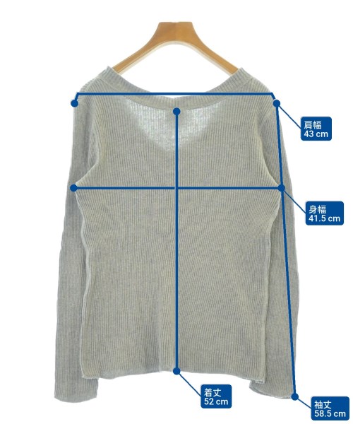 THE SHINZONE（ザシンゾーン）Tシャツ・カットソー グレー サイズ:M レディース/2200635689054